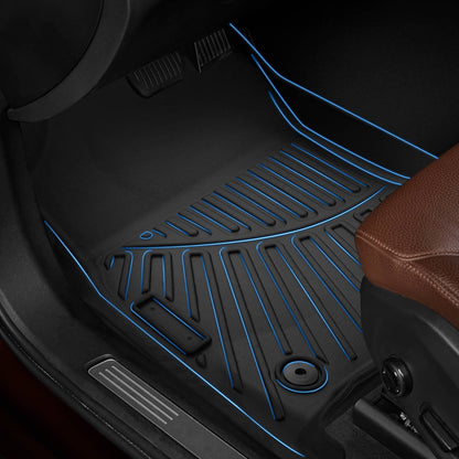 Solidspare 3Pcs Floor Mats for Dodge Ram 2500 / 3500 Crew Cab 2019 2020 2021 2022 2023 2024