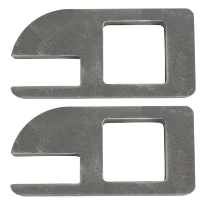 Solidspare 2pcs Steel Quick Attach Bracket 1-1/2" For Cat Fusion Coupler Loader mounts