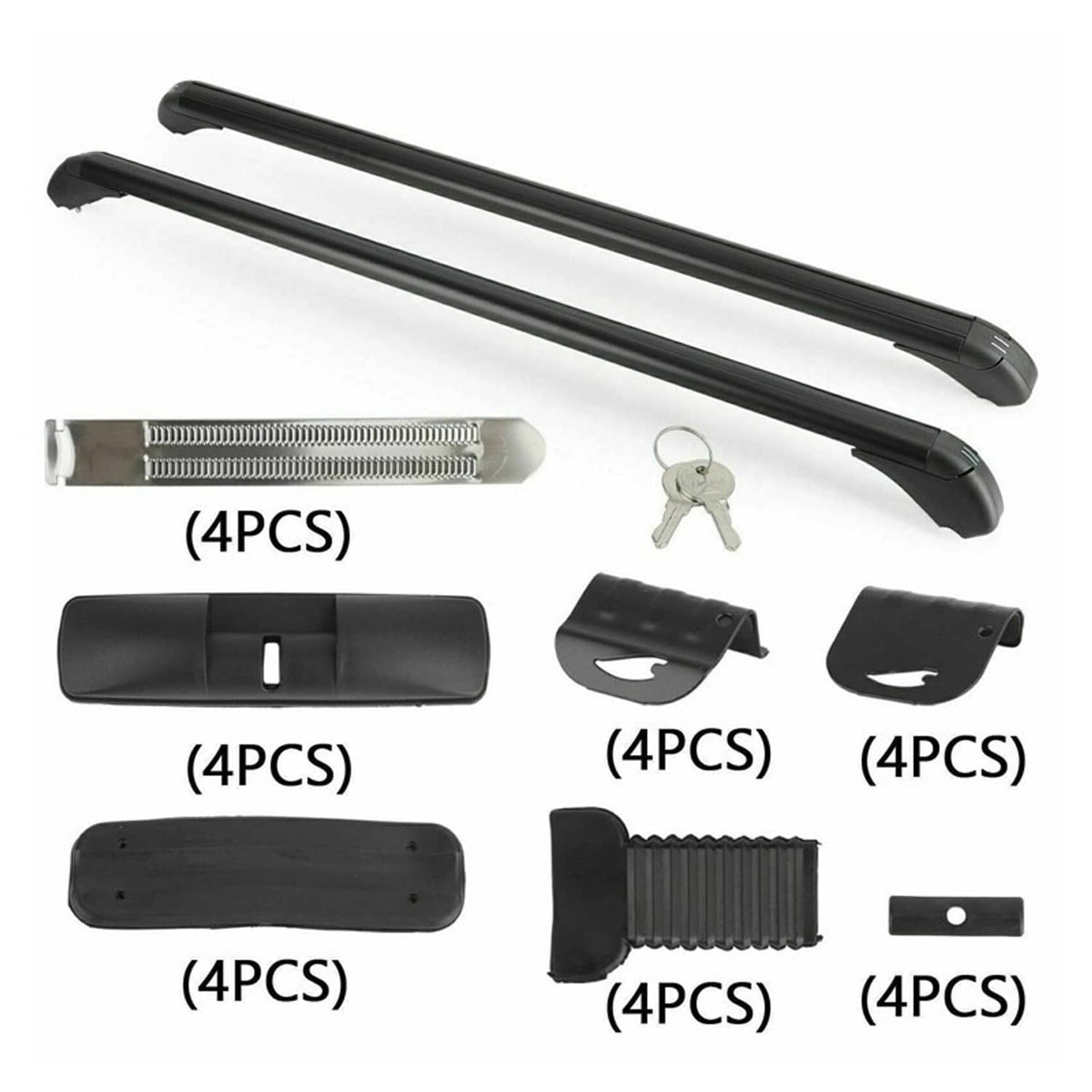 Solidspare For Toyota Corolla Hatchback Car Top Roof Rack Cross Bar Luggage Cargo Carrier