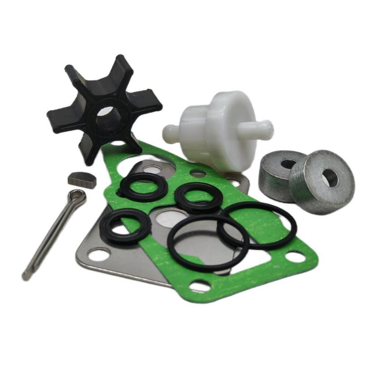 Solid Spare Maintenance Service Kit 17400-91860 For Suzuki DF4 DF5 DF6 Outboard 17400-98661