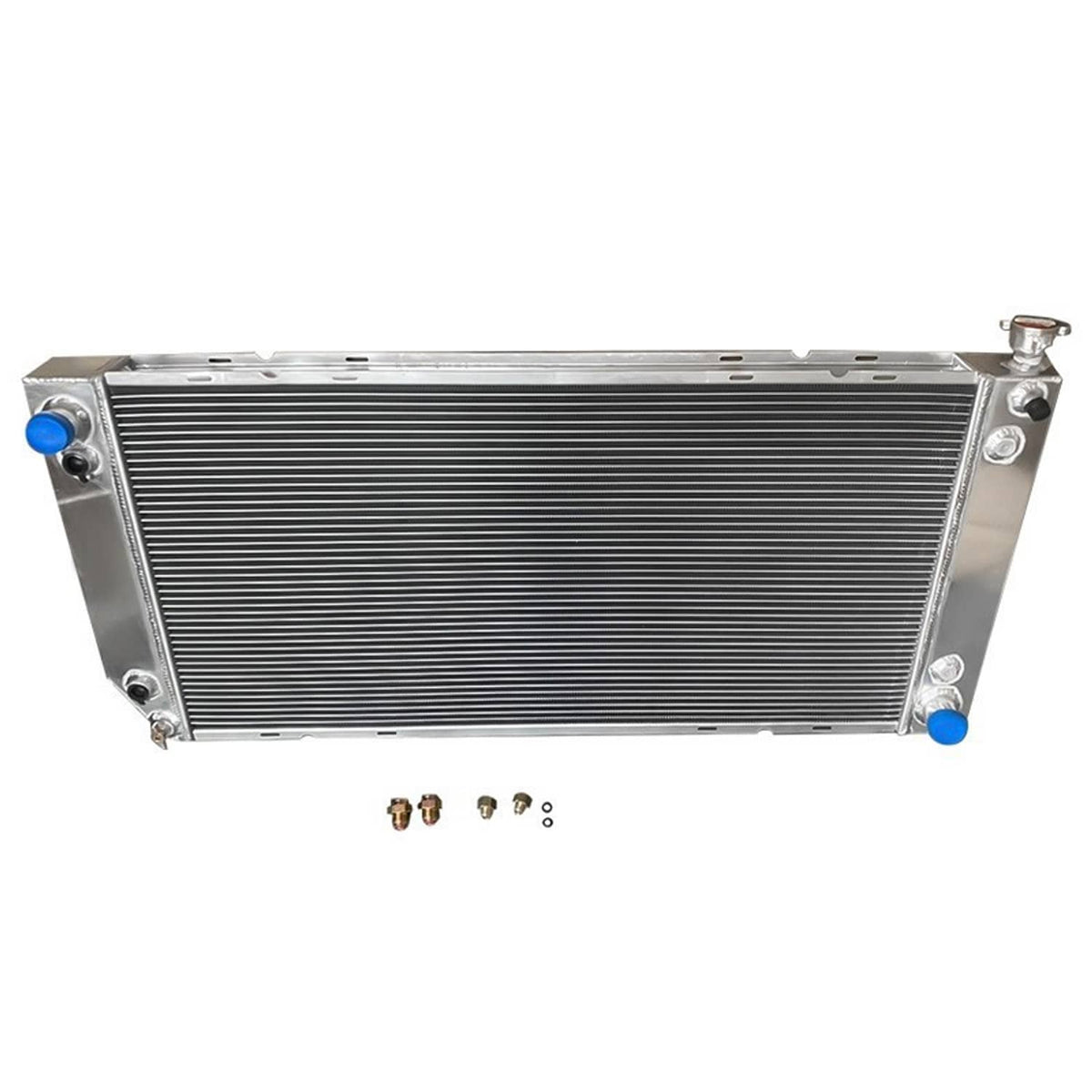 Solidspare 4 Row Aluminum Radiator for 1988-99 Chevy GMC C/K 1500 2500 3500 Truck 5.7 7.4L