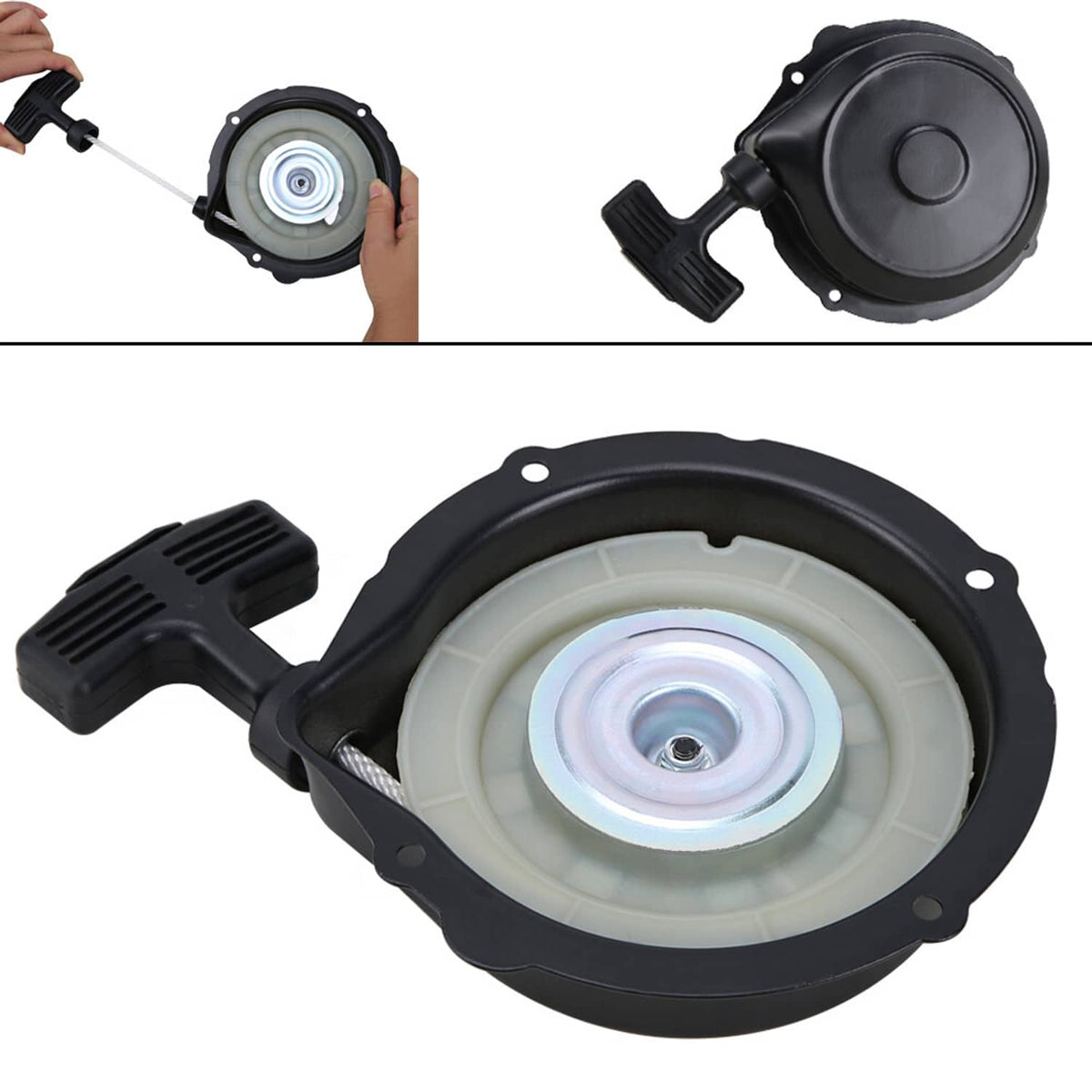 Solidspare Recoil Starter Pull Start For Yamaha Grizzly 660 YFM660 2002 2003 2004 2005-2008