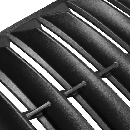 Solid Spare Matte Black Rear Window Louver Sun Shade Cover W/Tape For Ford Fusion 2013-2020
