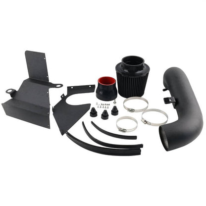 Solidspare Cold Air Intake & Heat Shield Kit w/Filter For 2015-2020 VW Golf GTi R 1.8T 2.0T