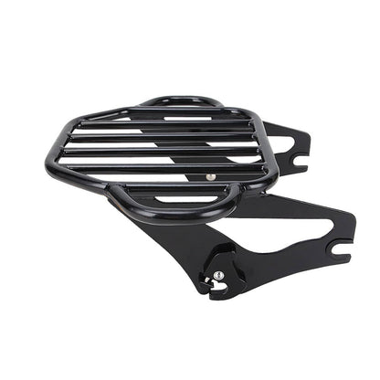 Solidspare Backrest Sissy Bar & Luggage Rack Fit For Harley Touring Electra Glide 2009-2024