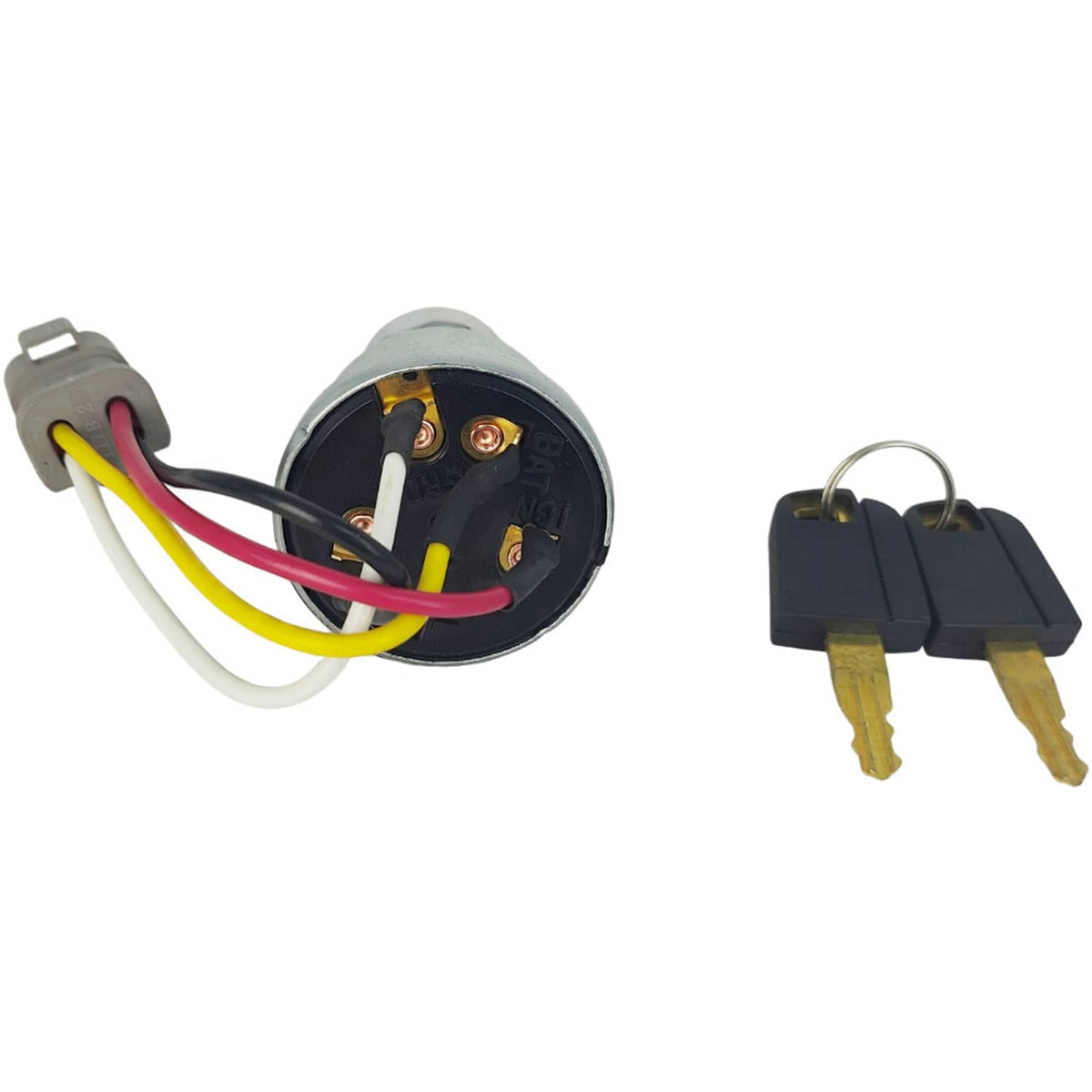 Solid Spare Ignition Switch Fit for Caterpillar 416D 420D 424B 424D 428D 430D 432D 438D 442D