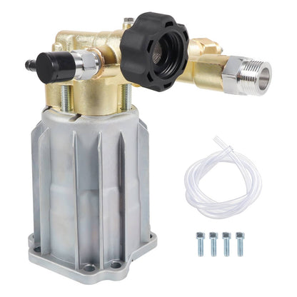 Solidspare RMV2.5G30 PRESSURE WASHER PUMP AXIAL, 2.5GPM 3000 PSI, 3400 RPM, 3/4" SHAFT