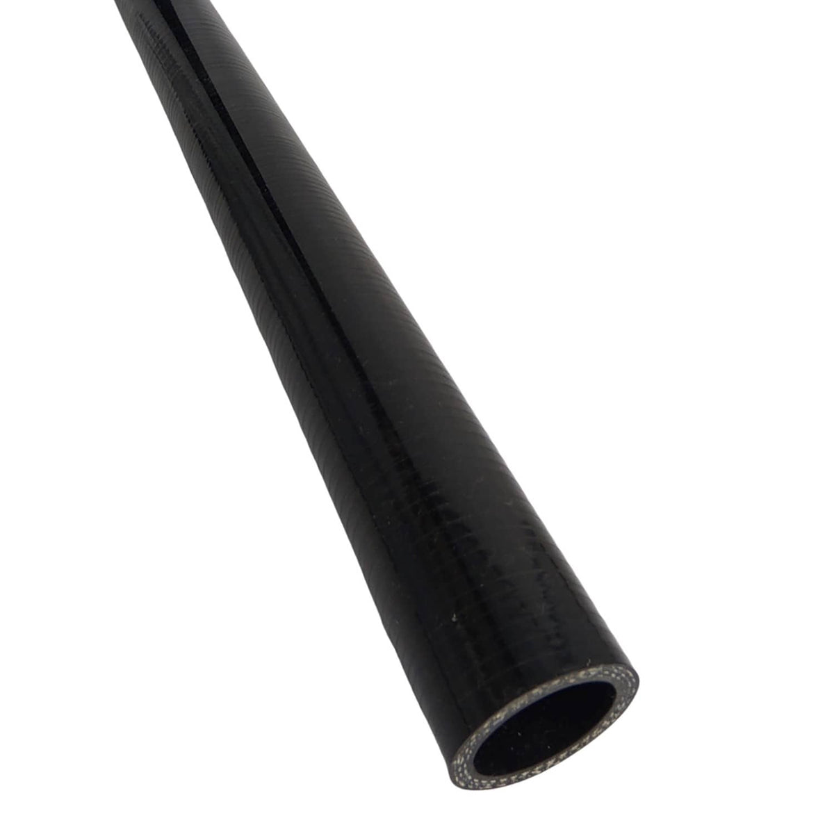 Solid Spare ID 1-1/8" x 3.3 FT Length 3-Ply Silicone Radiator Coolant Hose for Marine Racing