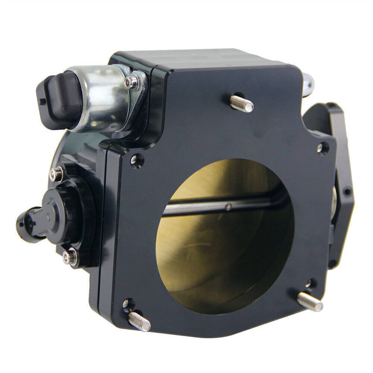 Solidspare 92mm Throttle Body+TPS IAC+Adapter Plate Fit For Chevy GM Gen III LSX LS LS1 LS2
