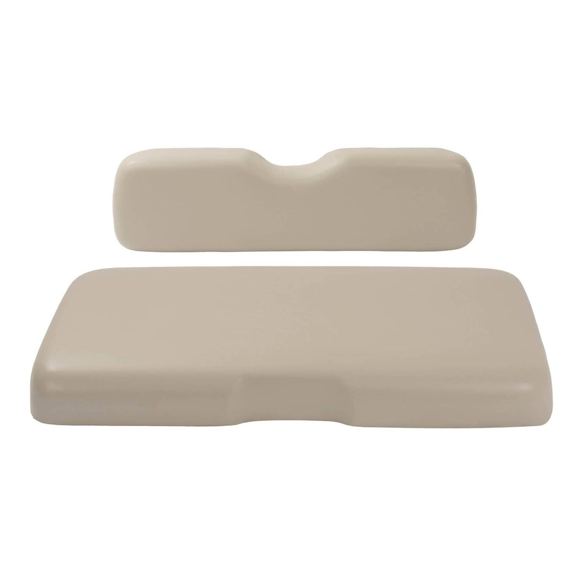 Solidspare For EZGO RXV 2008-Up Models Stone Golf Cart Front Seat Cushion Bottom Backrest
