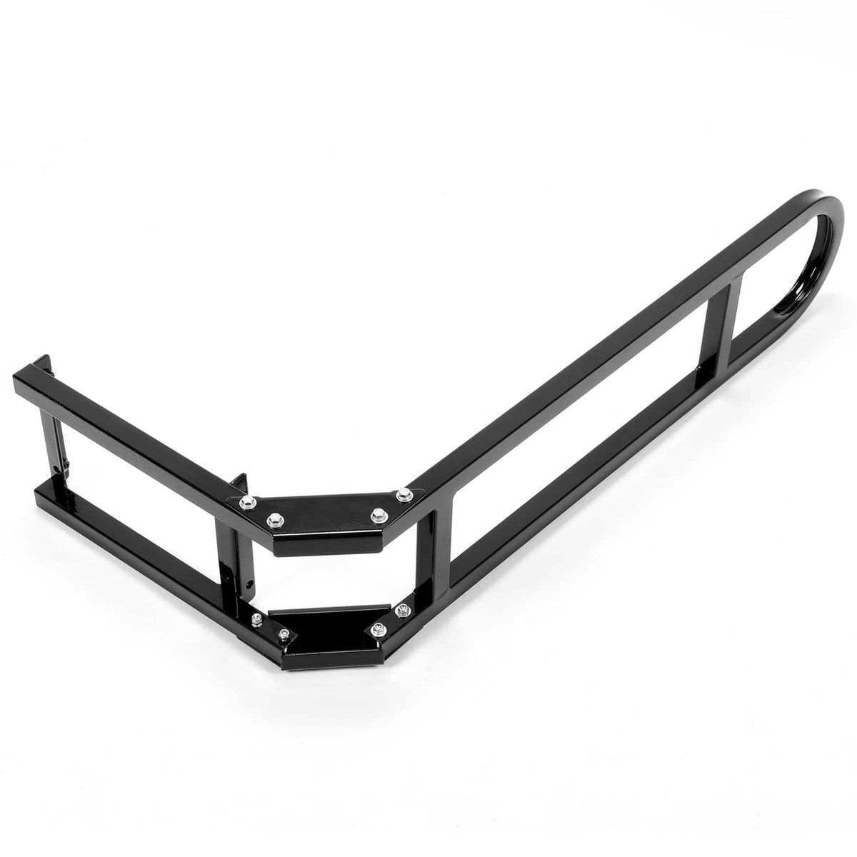 Solidspare Golf Cart Rear Seat Safety Grab Bar Back Footrest Trailer Hitch For EZGO Yamaha