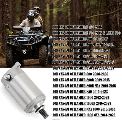 Solidspare Starter Motor fit for Can-Am Outlander 500 / MAX 500 4X4 EFI 2007 2008 2009-2015