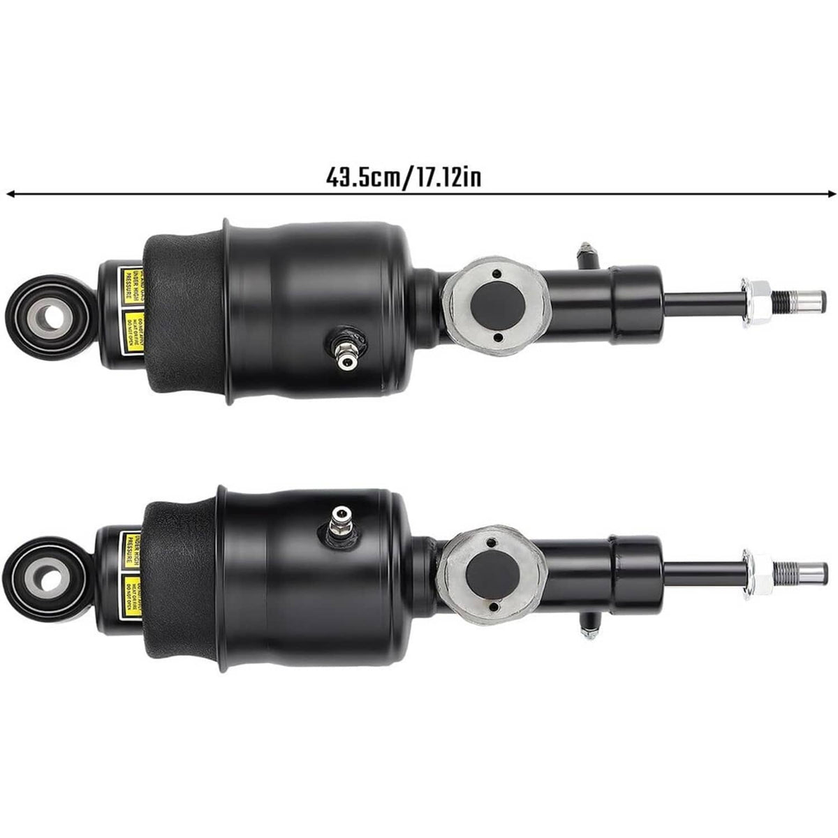 Solidspare 2Pcs Rear Hydraulic Air Suspension Shock Struts For 2011-2021 Infiniti QX56 QX80