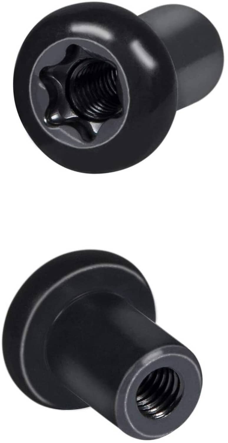 Solid Spare Door Hinge Nuts for Jeep Wrangler JK JL Sports Sahara Freedom Rubicon 2007-2020