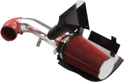 Solidspare 4"Cold Air Intake System Kit + Heat Shield For 99-06 GMC Chevy V8 4.8L/5.3L/6.0L