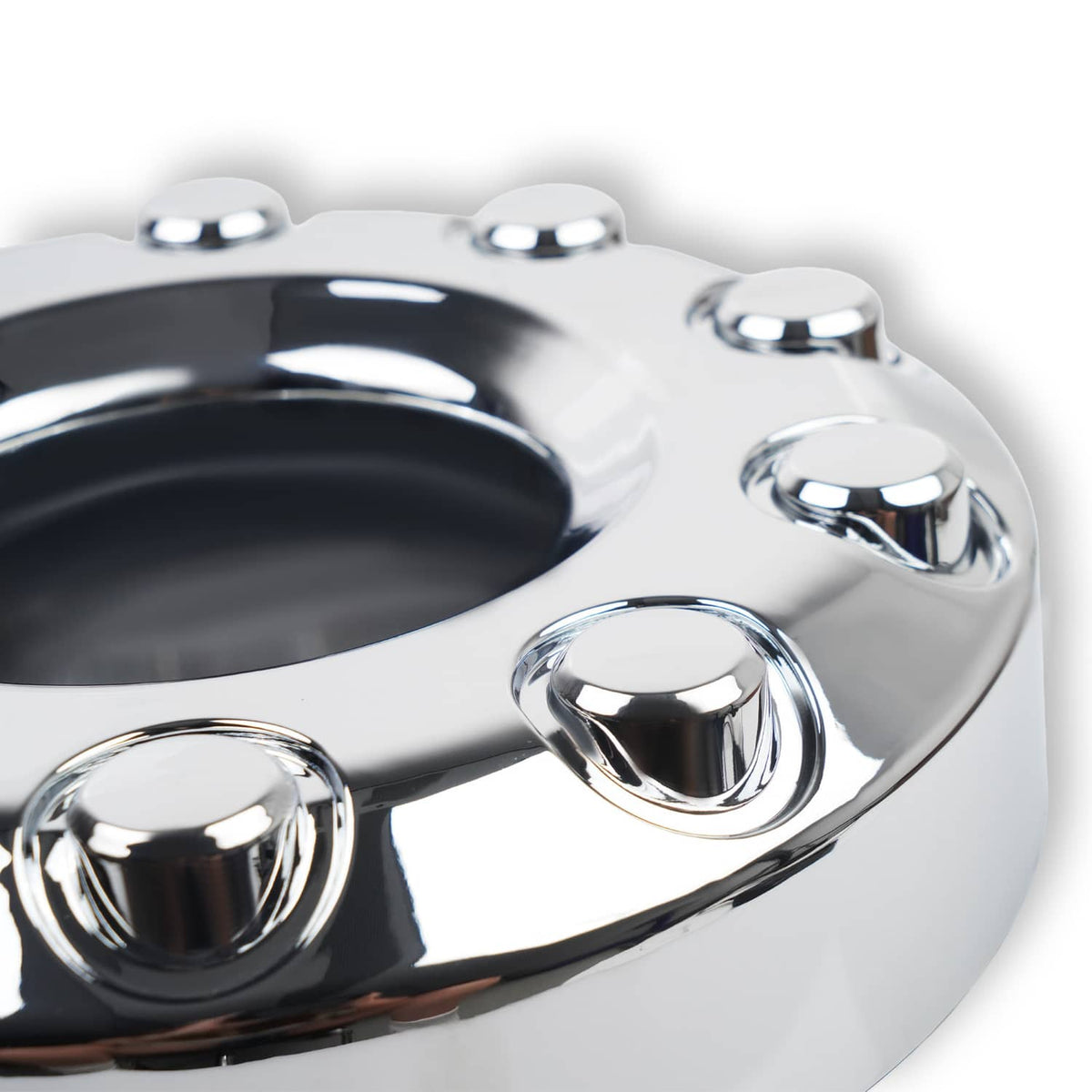 Solidspare 2Pcs Wheel Center Hub Caps Dually 10 Lug For 2005-2017 Ford F450 F550 Super Duty