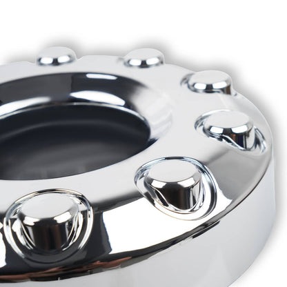 Solidspare 2Pcs Wheel Center Hub Caps Dually 10 Lug For 2005-2017 Ford F450 F550 Super Duty