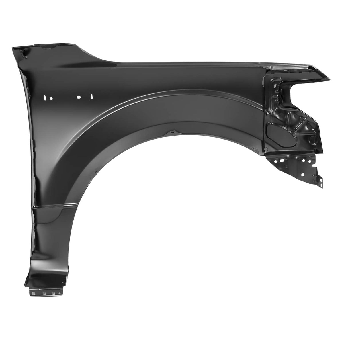 Solid Spare For Ford F150 F-150 2015-2020 #FL3Z-16006-B Black Front Left Driver Side Fender