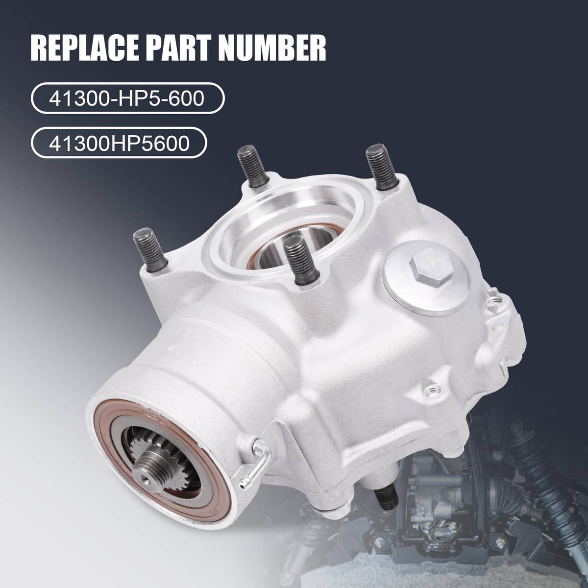 Solidspare 41300-HP5-600 Rear Differential Assy For 2007-2013 Honda Fourtrax Rancher TRX420