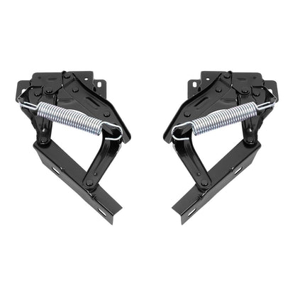 Solid Spare Hood Hinge Kit (Left & Right Side) For 1967-1972 Ford F-100 F-250 F-350