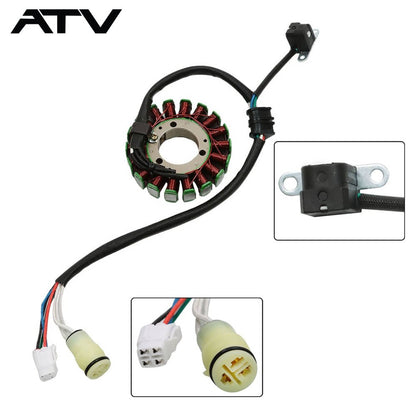 Solidspare Stator/ Regulator Rectifier/ Ignition Coil for Yamaha Raptor 660 YFM660 2001-05