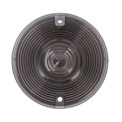 Solidspare 4PCS Smoke Turn Signal Light Cover Lens for Harley Touring Electra Road King