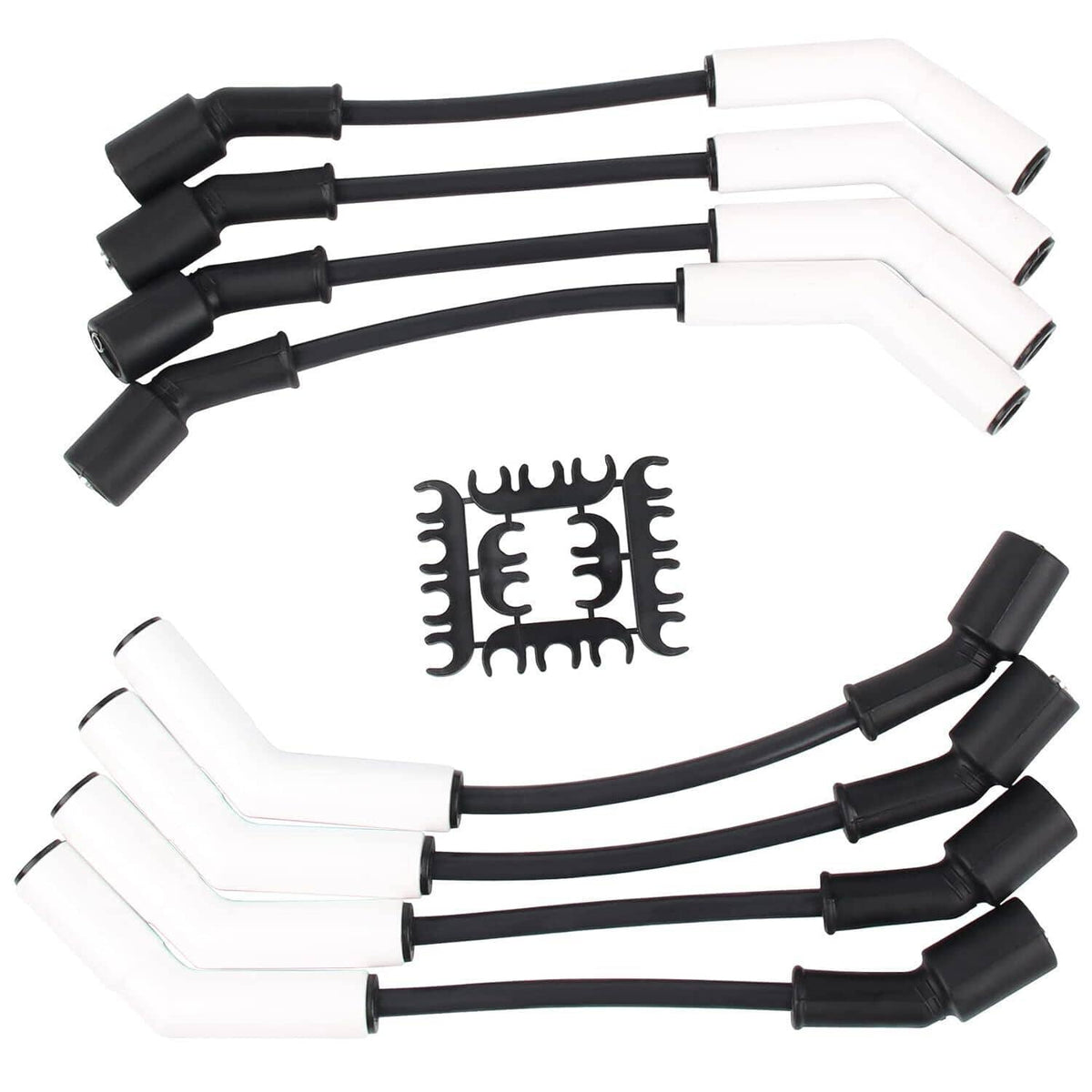 Solidspare For GM LS3/LS4/LS7/LT N0I8 Spark Plug Wire Set 9070C Extreme 9000 Ceramic Boot