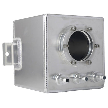 Solidspare 2L Aluminum High Flow Swirl Fuel Surge Pot Tank AN6 For 044 External Fuel Pump