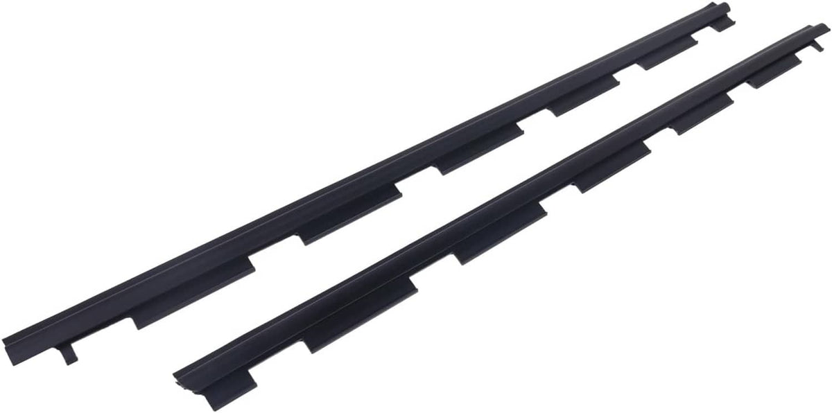 Solidspare 2Psc Outer Front Window Sweep Weatherstrip Seal Set for Chevy GMC Pickup Truck