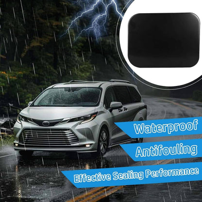 Solidspare Black Gas Lid Door Fuel Door 77350-08020 For 2011-2020 Toyota Sienna 2.7L 3.5L