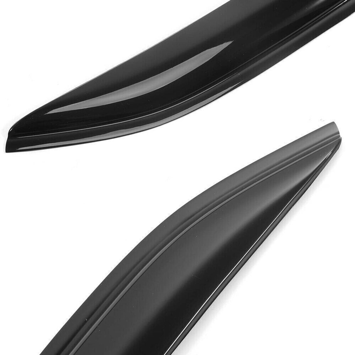 Solidspare For 2018-2022 Honda Accord 3D Wavy Mugen Style Window Visors Rain Guards Vent