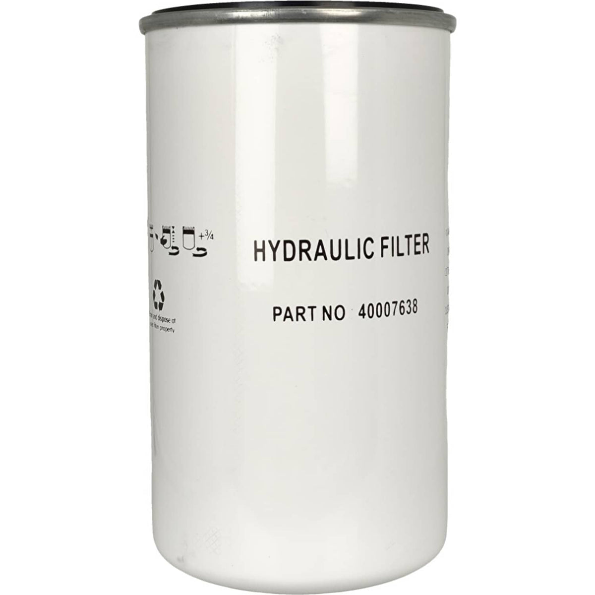 Solid Spare 40007638 Hydraulic Oil Filter Fit for LS Tractor C3030 G3033 I3030 G3038 I3040