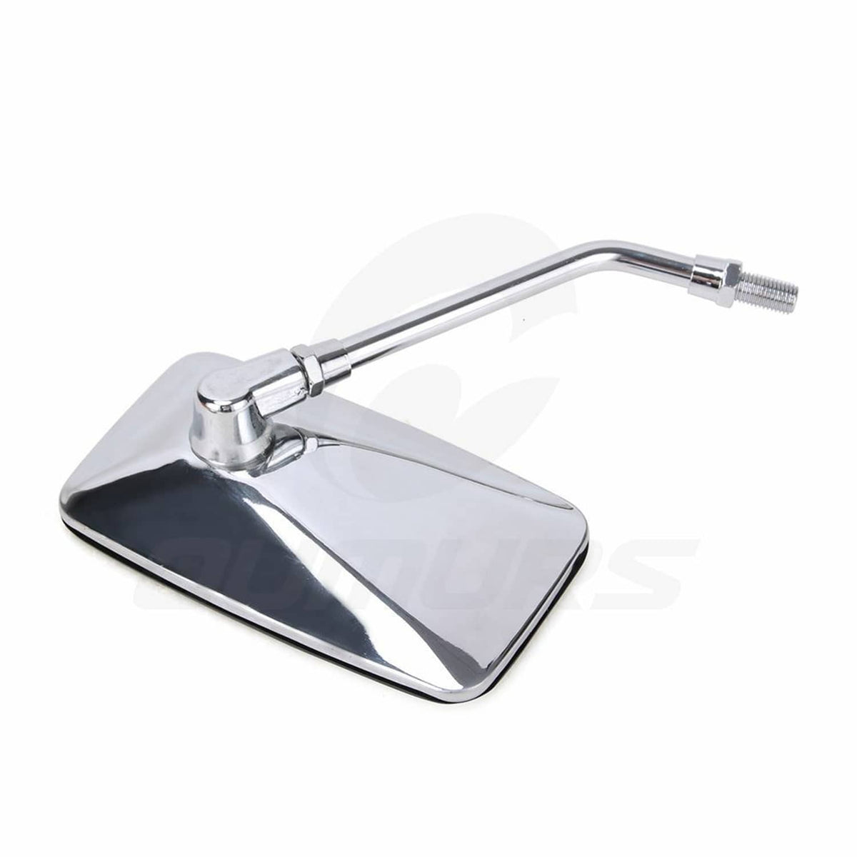 Solidspare Chrome Rectangle Rearview Side Mirrors For Honda Magna 250 VF 750C 500C 1000 US