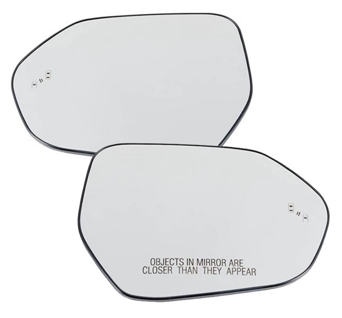 Solidspare 2Pcs Mirror Glass Set w/ Heated Blind Spot DetectionFor 2019-2022 Toyota Corolla