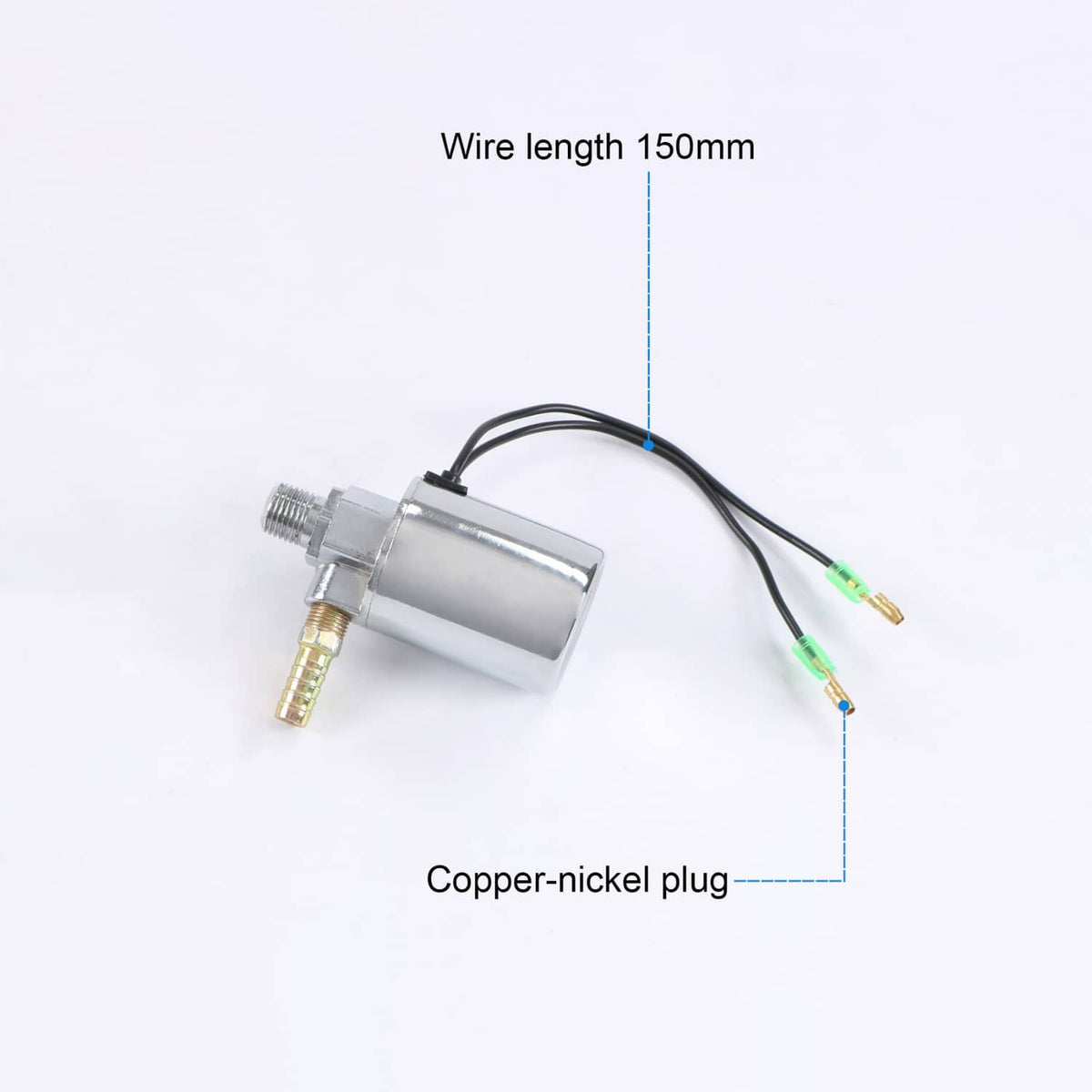 Solidspare Air Horn Air Valve 1/4" 12V/24V Train Electric Solenoid Valve Duty Heavy