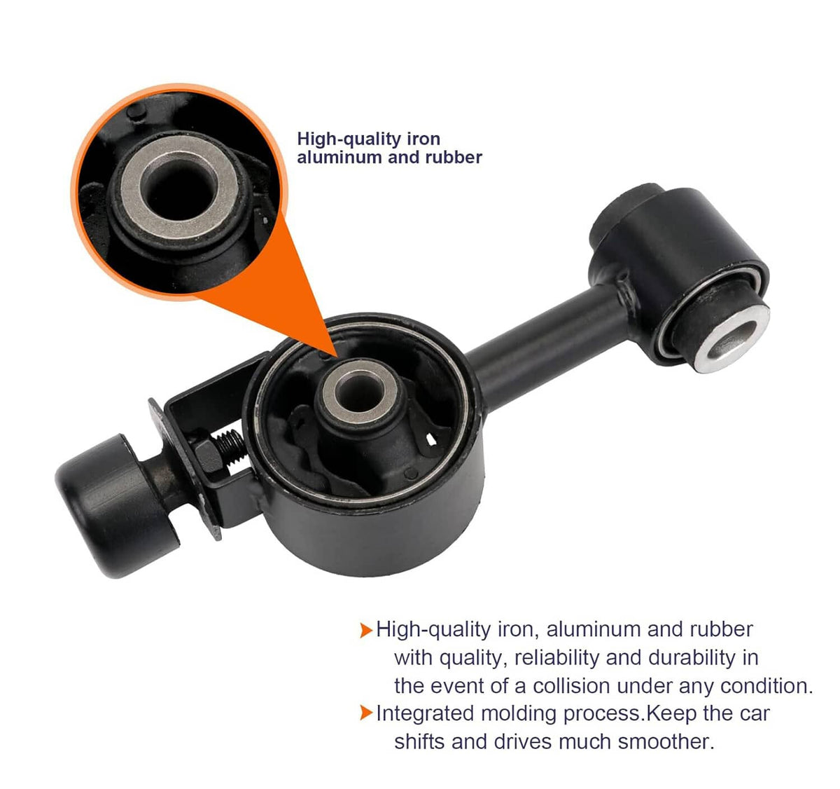 Solidspare For Nissan 07-12 Versa 09-14 Cube 1.8 Engine Motor Mount Upper Torque Strut 4320