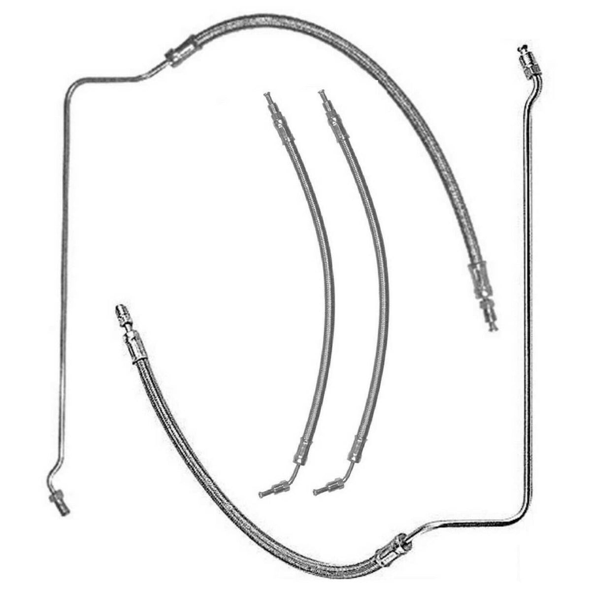 Solid Spare 32-864588 Trim Ram Hydraulic Cylinder Hose MerCruiser Bravo 32-99904Q 32-864589