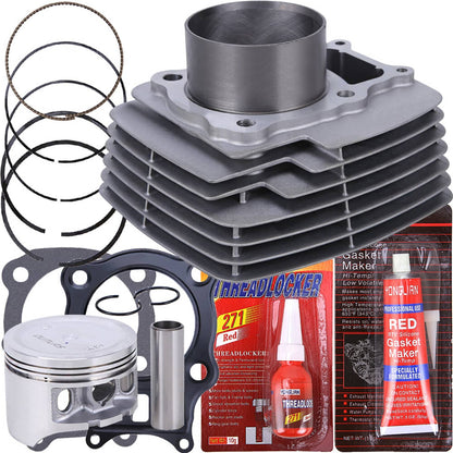 Solidspare For 00-06 Honda Rancher TRX350 4x4 Cylinder Piston Gasket Top End Rebuild Kit