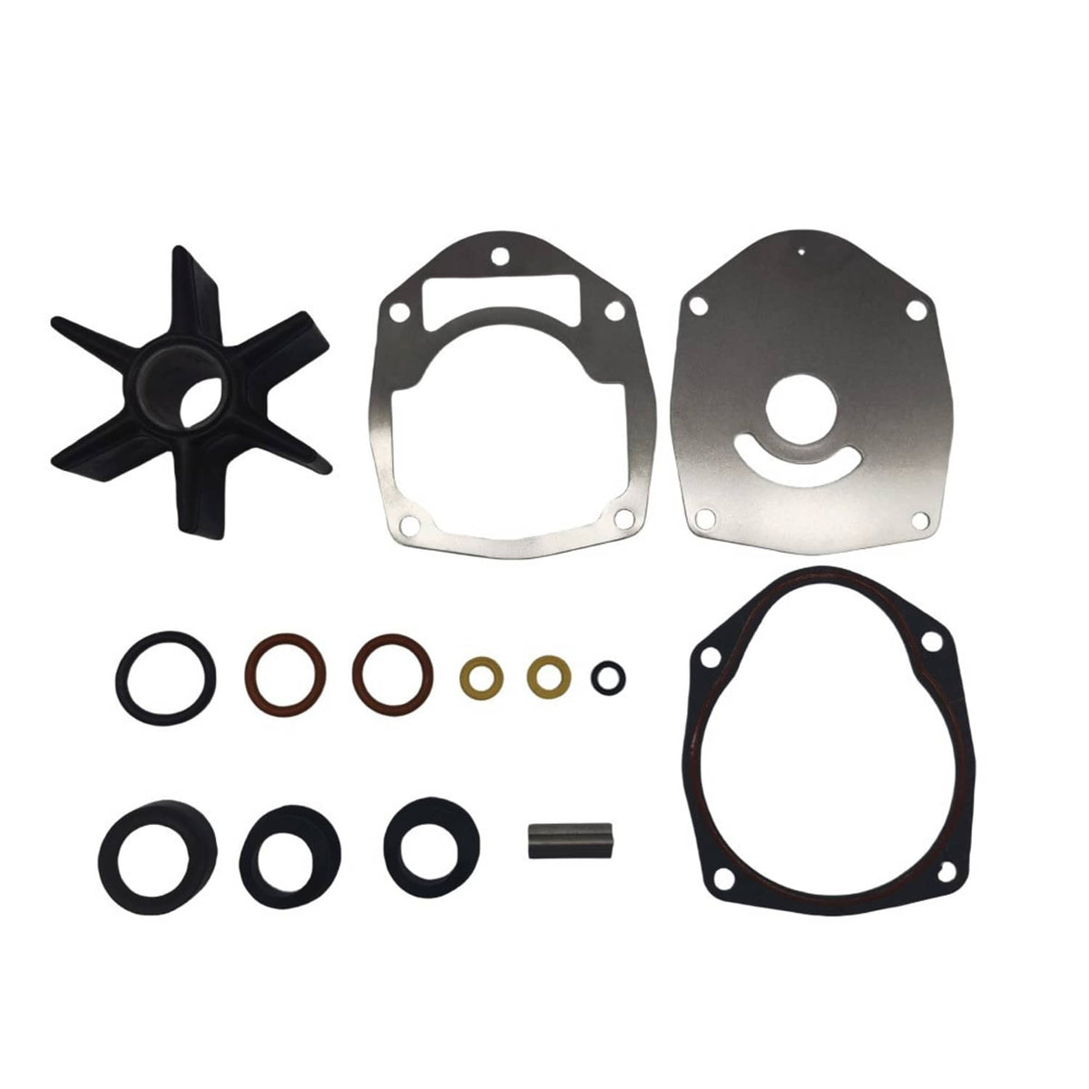 Solid Spare Alpha 1 ONE GEN 2 For MERCURY MERCRUISER Water Pump Impeller Kit 47-8M0100526