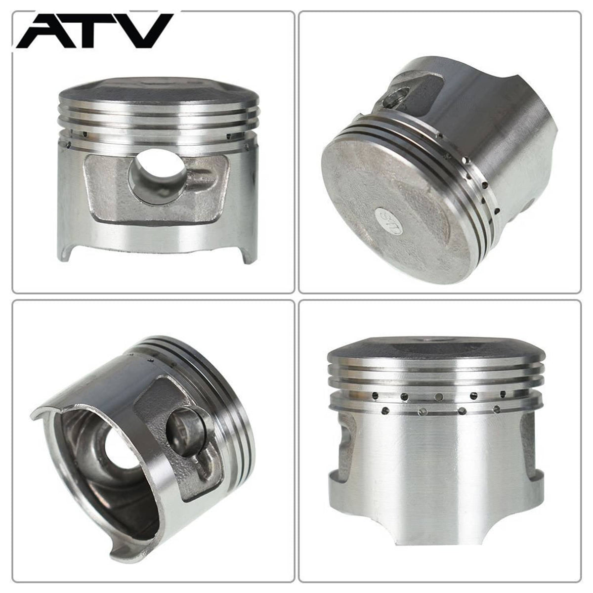 Solidspare For 1985-2001 Yamaha Badger 80 YFM80 Cylinder Piston Gasket Top End Kit
