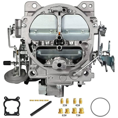 Solidspare 4 Barrel 4MV Rochester Quadrajet Carburetor For Chevy 327 350 427 454 750 CFM