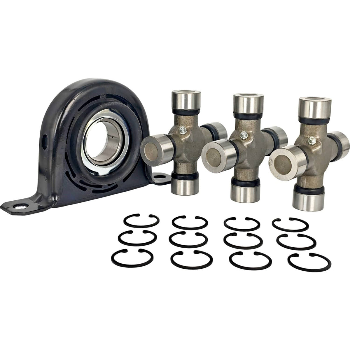 Solid Spare For Rear Driveshaft Support Bearing & U Joint Kit 99 10 F250/350 4WD N210866-1X