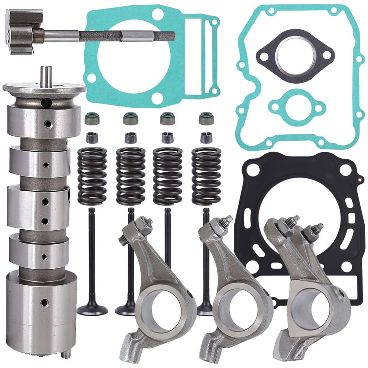 Solidspare Camshaft & Rocker Arm & Gasket Kit For Sportsman Scrambler Ranger Magnum 500