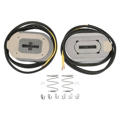 Solidspare 2pcs 12-1/4"x3-3/8 Electric Trailer Brake Magnet Replacement Kits for 10K axle