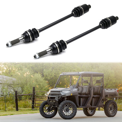 Solidspare 715mm Rear CV Axle Drive Shaft for Polaris Ranger XP 900 1000 1333756 2 Pack