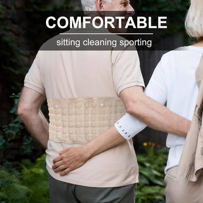 Solid Spare Decompression Back Brace Lumbar Belt Spinal Support & Extender Belt Air Traction