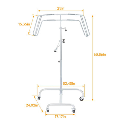 Solid Spare Auto Body Wing Thing Fender Paint Stand Adjustable Bumper Spraying Repair Rack