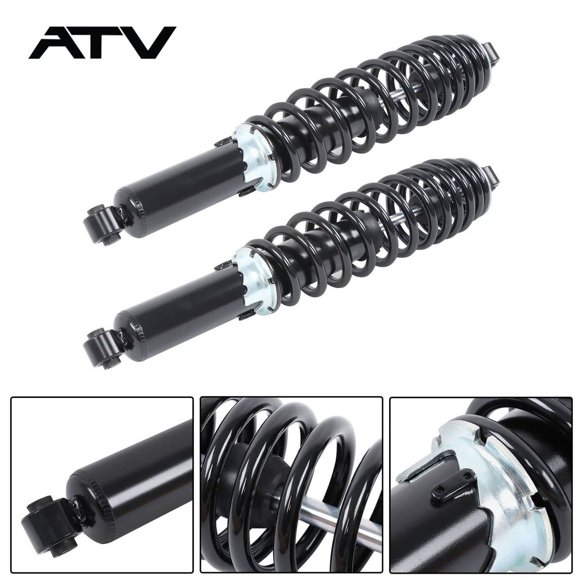 Solidspare Rear Shocks 7043463 7043569 7043874 7043813 For Polaris Sportsman 550 850 1000