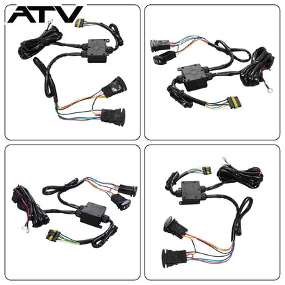 Solidspare SXS Kit Turn Signal Street Legal LED Light  Horn For Polaris RZR For Can-Am NEW