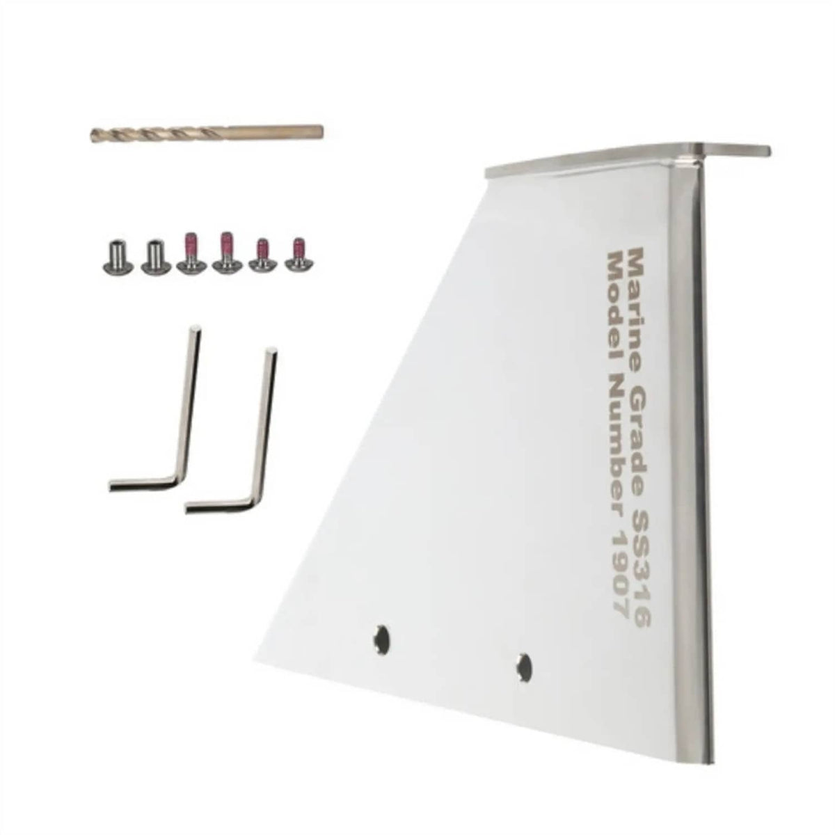 Solid Spare 27021 Skeg Guard Safe-Skeg Protector for Mercruiser Alpha 1 1985-1990 Stainless